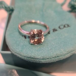 Tiffany & Co Quartz and SS Ring